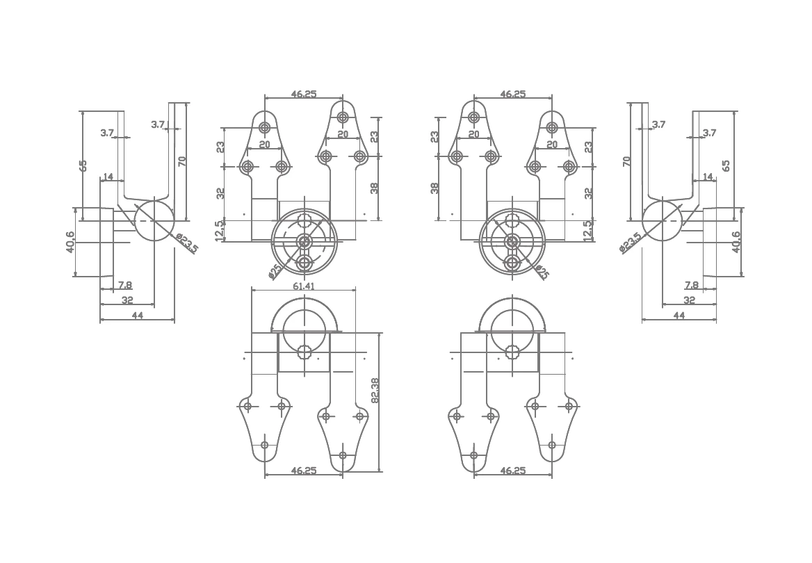 BH81 Technical drawing