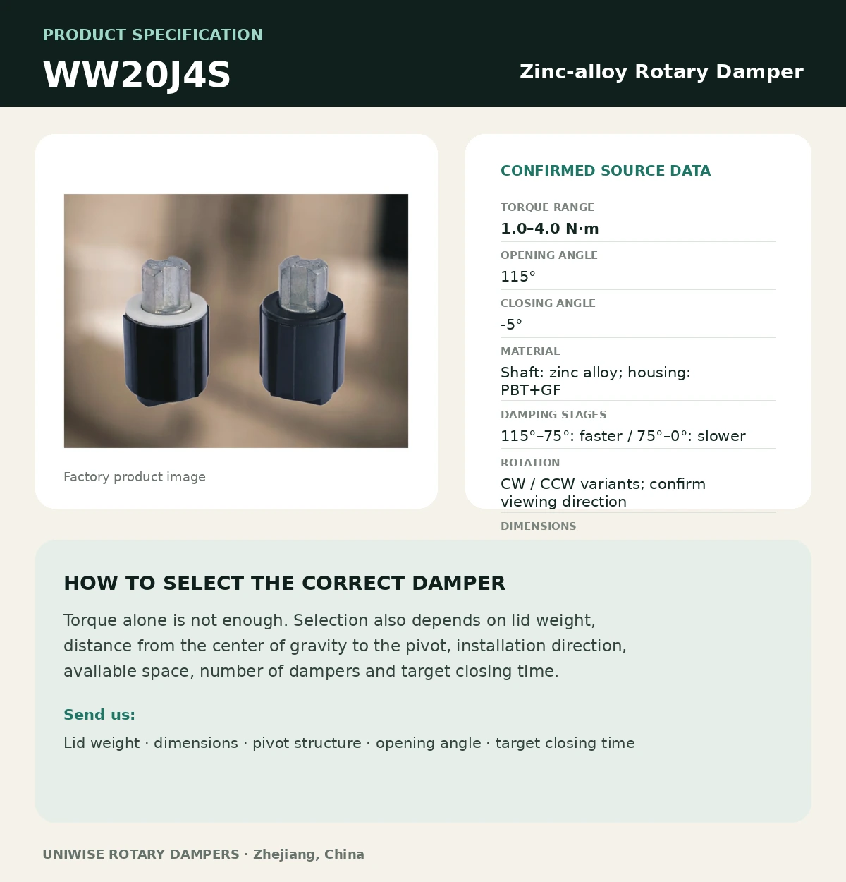 WW20J4S English specification