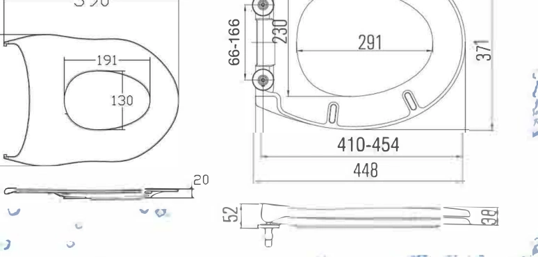 PIC522QZ / PIC522CT dimensions