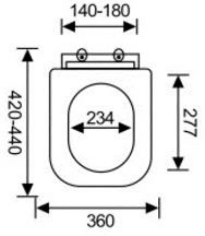 UIC-PP5003 dimensions
