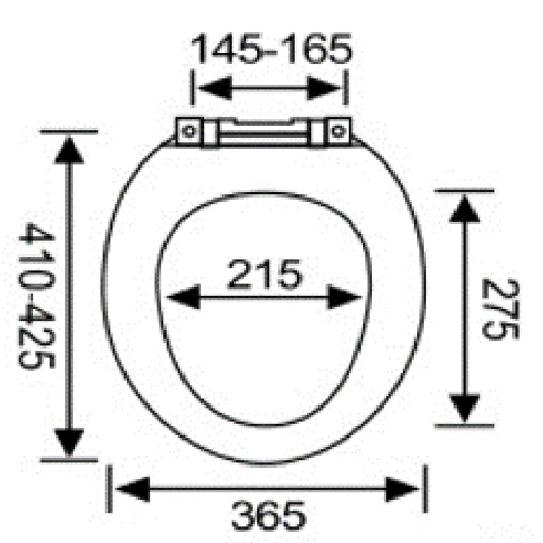 UIC-PP5004 dimensions