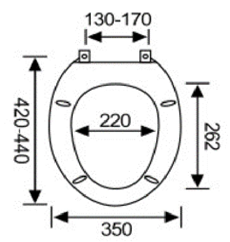 UIC-PP5005 dimensions