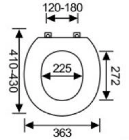 UIC-PP5007B dimensions