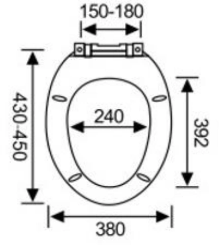 UIC-PP5009 dimensions