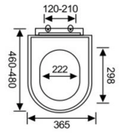 UIC-PP5070 dimensions