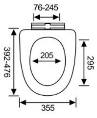 UIC-PP5080 dimensions