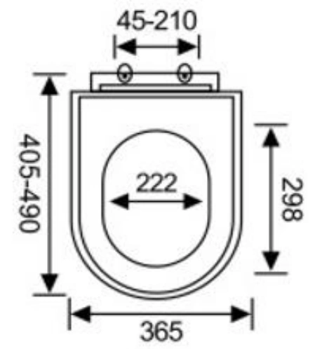 UIC-PP5090 dimensions