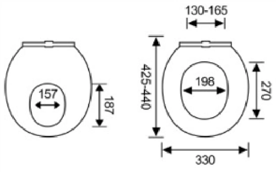 UIC-PP5208 dimensions