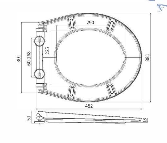 UIC106B dimensions
