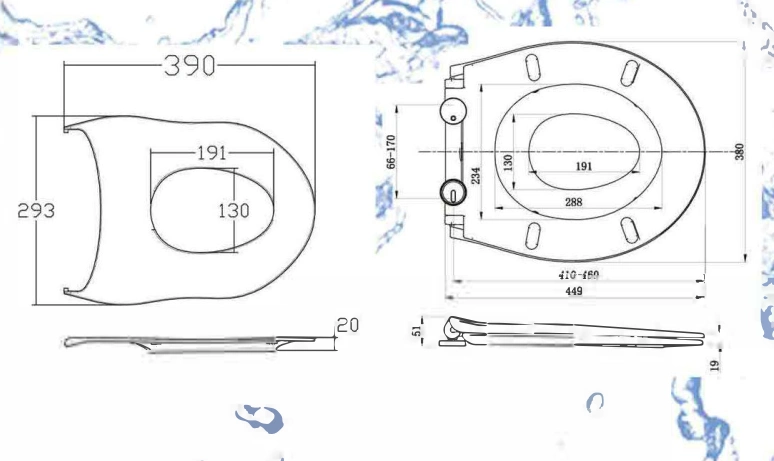 UIC106QZ dimensions