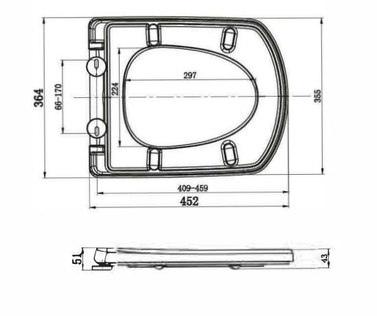UIC203 dimensions