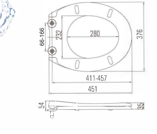 UIC222 dimensions
