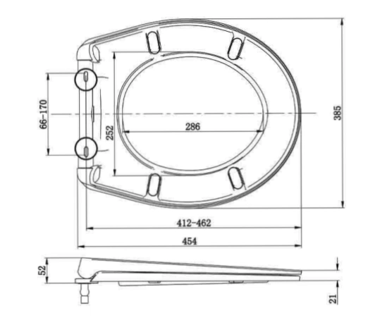 UIC401 dimensions