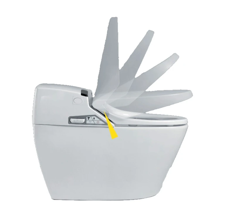 Toilet seat slow-closing application